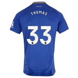 Camiseta Fútbol Leicester City Thomas #33 2024-25 Primera Equipación Hombre